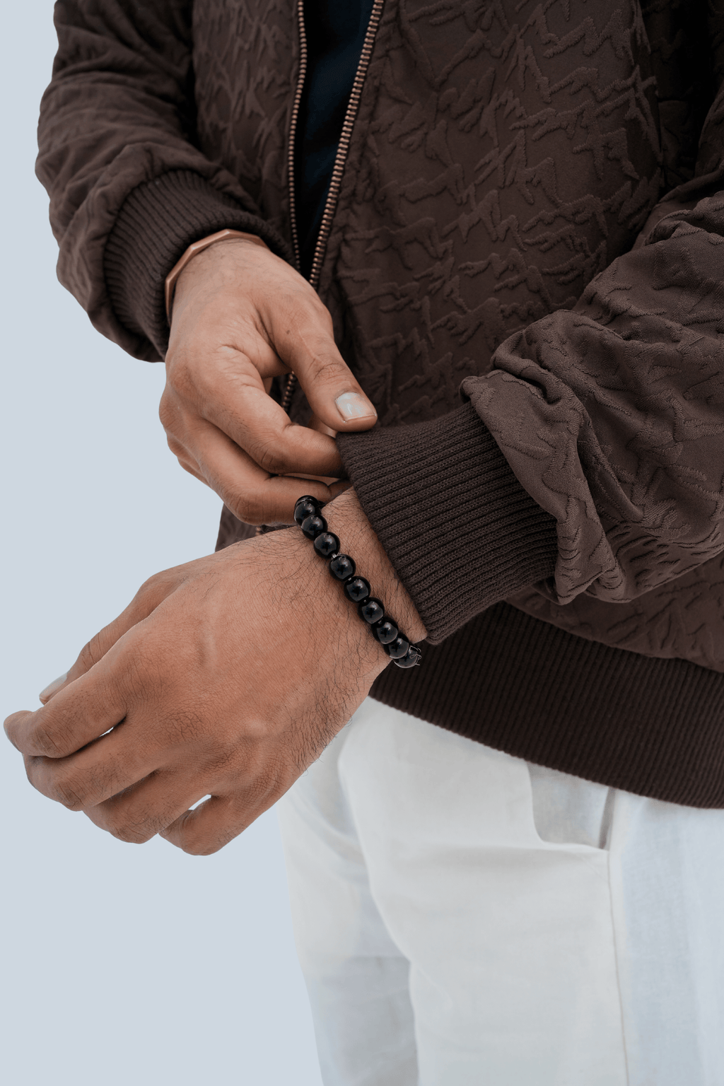 TERRA Quilted Bomber Jacket